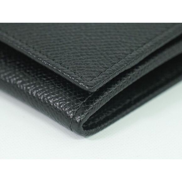 Bulgari Bulgari Bulgari Black Leather Wallet (Pre-Owned) - Picture 11 of 12